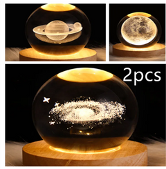 Galaxy Crystal Ball Lamp
