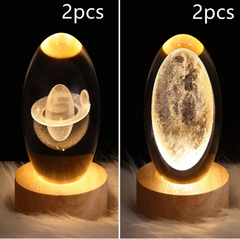 Galaxy Crystal Ball Lamp