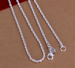 Twisted Rope Necklace