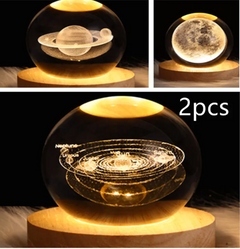 Galaxy Crystal Ball Lamp