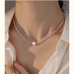 Natural Freshwater Pearl Starry Necklace for Women