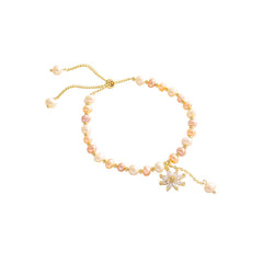 Freshwater Pearl Bracelet with Trendy Fashion Design