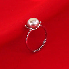 Natural Freshwater Pearl Adjustable Ring