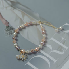 Freshwater Pearl Bracelet with Trendy Fashion Design