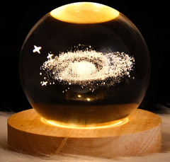 Galaxy Crystal Ball Lamp