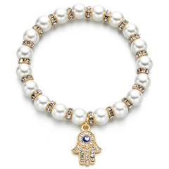 Fashionable Handmade Natural Freshwater Pearl Bracelet