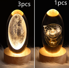 Galaxy Crystal Ball Lamp