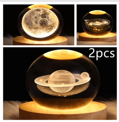Galaxy Crystal Ball Lamp