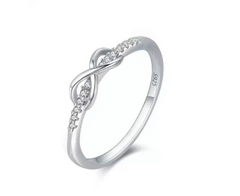 Diamond Sterling Silver Ring