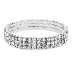 Crystal anklet bracelet