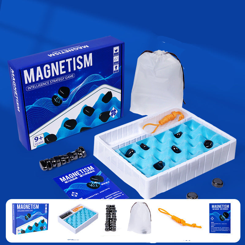 Children's Magnetic Chess Game for Focus and Logic Skills