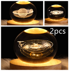 Galaxy Crystal Ball Lamp