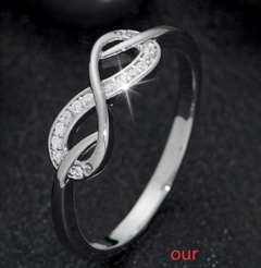 Diamond Sterling Silver Ring