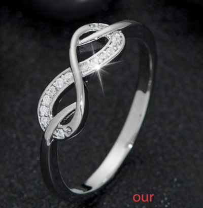 Diamond Sterling Silver Ring