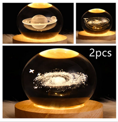 Galaxy Crystal Ball Lamp