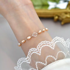 Freshwater Pearl Bunny Bracelet for Women