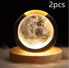 Galaxy Crystal Ball Lamp