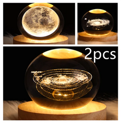 Galaxy Crystal Ball Lamp