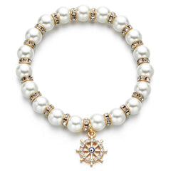 Fashionable Handmade Natural Freshwater Pearl Bracelet