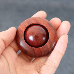 Mahogany Wood Handle Ball