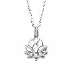 Hollow Pearl Cage Magic Box Pendant – 8mm Pearl Holder