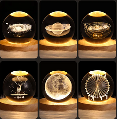 Galaxy Crystal Ball Lamp