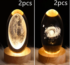 Galaxy Crystal Ball Lamp