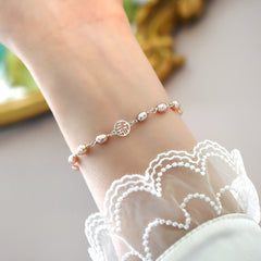 Freshwater Pearl Bunny Bracelet for Women