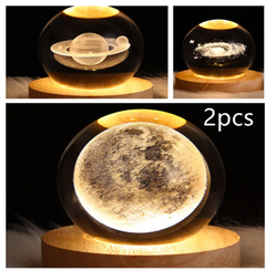 Galaxy Crystal Ball Lamp