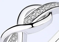 Diamond Sterling Silver Ring