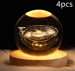 Galaxy Crystal Ball Lamp