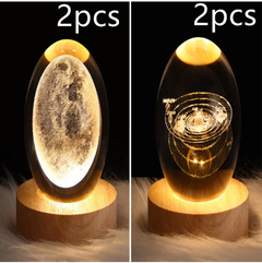 Galaxy Crystal Ball Lamp