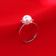 Natural Freshwater Pearl Adjustable Ring