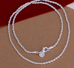 Twisted Rope Necklace