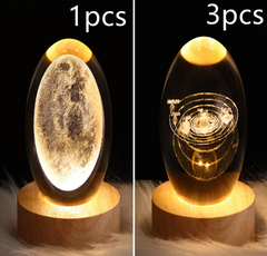 Galaxy Crystal Ball Lamp