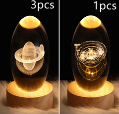 Galaxy Crystal Ball Lamp